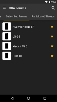 Herunterladen XDA Kommunikation für Android Bildschirmfoto 2