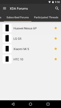 Herunterladen XDA Kommunikation für Android Bildschirmfoto 3
