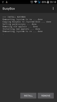 Herunterladen BusyBox Werkzeuge für Android Bildschirmfoto 2