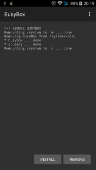 Herunterladen BusyBox Werkzeuge für Android Bildschirmfoto 3