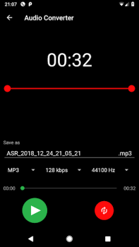 Herunterladen ASR MP3 Recorder Musik und Audio für Android Bildschirmfoto 7