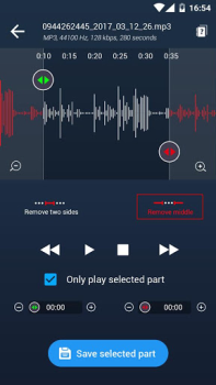 Herunterladen Musik schneiden & Klingeltöne Musik und Audio für Android Bildschirmfoto 4