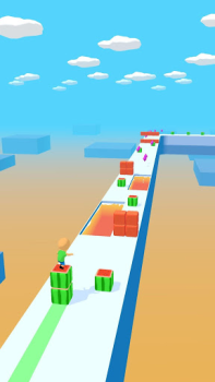 Herunterladen Cube Surfer! Arkade für Android Bildschirmfoto 3