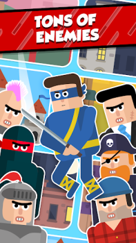 Herunterladen Mr Ninja - Slicey Puzzles Puzzle-Spiele für Android Bildschirmfoto 3