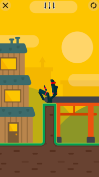 Herunterladen Mr Ninja - Slicey Puzzles Puzzle-Spiele für Android Bildschirmfoto 5