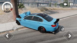 Herunterladen M5 BMW: Real Car Crashes Simulatoren für Android Bildschirmfoto 2