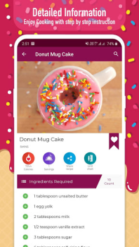 Herunterladen 15 Minuten Rezepte Essen & Trinken für Android Bildschirmfoto 2
