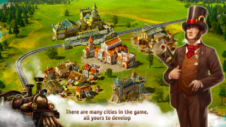 Herunterladen Transport Empire: Steam Tycoon Simulatoren für Android Bildschirmfoto 2