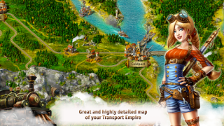 Herunterladen Transport Empire: Steam Tycoon Simulatoren für Android Bildschirmfoto 6