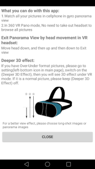 Herunterladen VR 2D3D Panorama Converter Free Foto für Android Bildschirmfoto 5