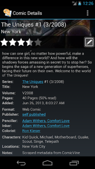 Herunterladen ComicRack Free Comics für Android Bildschirmfoto 3
