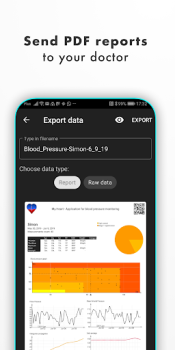 Herunterladen Mein Herz - Blutdrucktagebuch Medizin für Android Bildschirmfoto 6
