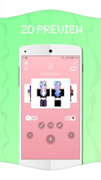 Herunterladen Skins for Minecraft Werkzeuge für Android Bildschirmfoto 3