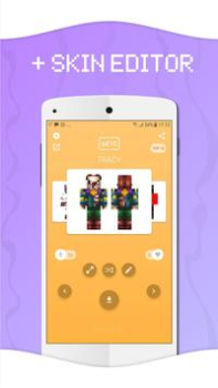 Herunterladen Skins for Minecraft Werkzeuge für Android Bildschirmfoto 7