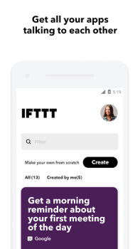 Herunterladen IFTTT - Automatisierung Arbeit für Android Bildschirmfoto 3