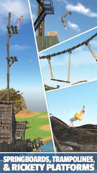 Herunterladen Flip Diving Sport Spiele für Android Bildschirmfoto 3