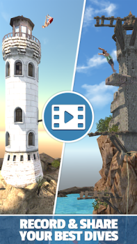 Herunterladen Flip Diving Sport Spiele für Android Bildschirmfoto 5