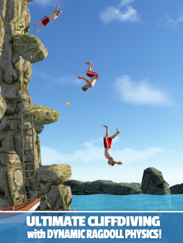 Herunterladen Flip Diving Sport Spiele für Android Bildschirmfoto 6