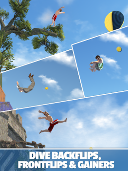 Herunterladen Flip Diving Sport Spiele für Android Bildschirmfoto 7