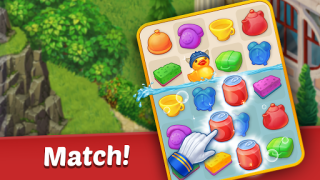 Herunterladen Family Hotel: Romantis Match-3 Puzzle-Spiele für Android Bildschirmfoto 5