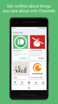 Pushbullet: SMS on PC and more