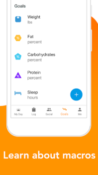 Herunterladen Lose It! - Kalorienzähler Gesundheit & Fitness für Android Bildschirmfoto 2