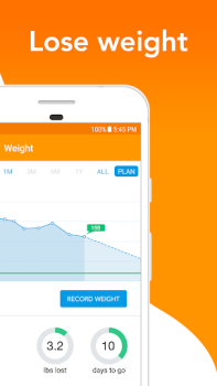 Herunterladen Lose It! - Kalorienzähler Gesundheit & Fitness für Android Bildschirmfoto 3