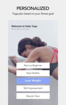 Herunterladen Daily Yoga: Fitness+Meditation Gesundheit & Fitness für Android Bildschirmfoto 2