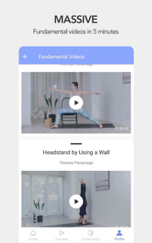 Herunterladen Daily Yoga: Fitness+Meditation Gesundheit & Fitness für Android Bildschirmfoto 7