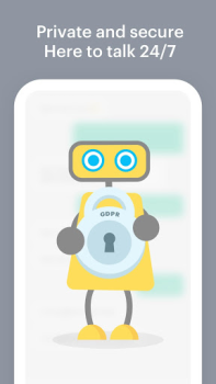 Herunterladen Woebot: The Mental Health Ally Medizin für Android Bildschirmfoto 5