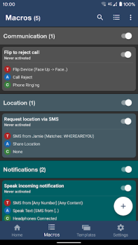 Herunterladen MacroDroid - Automatisierung Werkzeuge für Android Bildschirmfoto 3