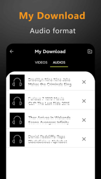 Herunterladen Video downloader - Download fo Werkzeuge für Android Bildschirmfoto 3
