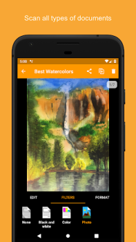 Herunterladen Genius Scan - PDF Scanner Wirtschaft für Android Bildschirmfoto 6