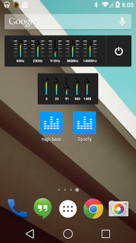 Herunterladen Equalizer Musik und Audio für Android Bildschirmfoto 6