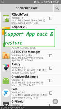 Herunterladen Zipper - File Management Werkzeuge für Android Bildschirmfoto 4