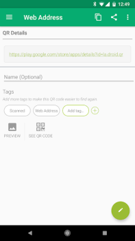 QR Droid Code Scanner