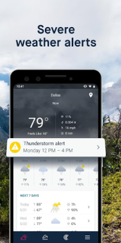 Herunterladen WeatherPro: Wetter & Radar Wetter für Android Bildschirmfoto 4