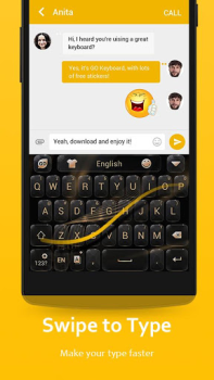 Herunterladen GO Keyboard Werkzeuge für Android Bildschirmfoto 7