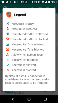 Herunterladen NetGuard - no-root firewall Werkzeuge für Android Bildschirmfoto 4