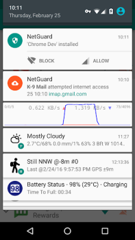Herunterladen NetGuard - no-root firewall Werkzeuge für Android Bildschirmfoto 5