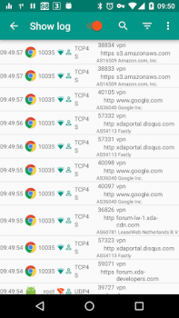 Herunterladen NetGuard - no-root firewall Werkzeuge für Android Bildschirmfoto 7