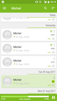 Herunterladen Call Recorder - SKVALEX Werkzeuge für Android Bildschirmfoto 3