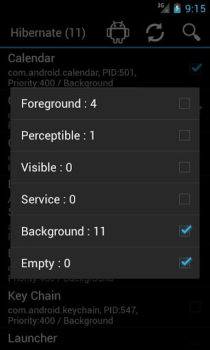 Herunterladen Hibernate Werkzeuge für Android Bildschirmfoto 5