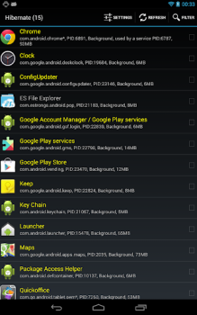 Herunterladen Hibernate Werkzeuge für Android Bildschirmfoto 7