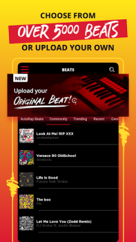 Herunterladen AutoRap by Smule Musik und Audio für Android Bildschirmfoto 4