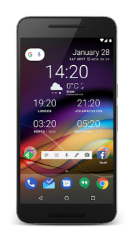 Herunterladen Chronus-Informations-Widgets Arbeit für Android Bildschirmfoto 2