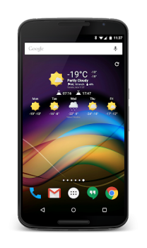 Herunterladen Chronus-Informations-Widgets Arbeit für Android Bildschirmfoto 5