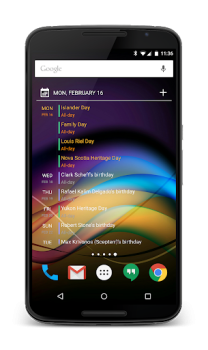 Herunterladen Chronus-Informations-Widgets Arbeit für Android Bildschirmfoto 6