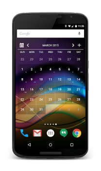 Herunterladen Chronus-Informations-Widgets Arbeit für Android Bildschirmfoto 7