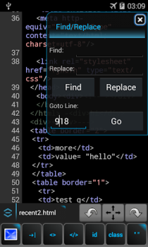 Herunterladen Webmaster's HTML Editor Lite Werkzeuge für Android Bildschirmfoto 5